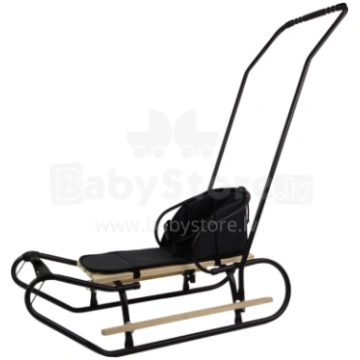 Sledge Mattress Black Matracis bērnu ragaviņām Woo