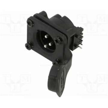 Connector: XLR; socket; male; AXS; 15A; 133V; PIN: