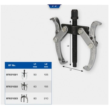 Universālais divplecu novilcējs, 6" Brilliant Tool