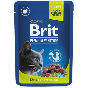 Mitrā kaķu barība Brit Premium By Nature Sterilise