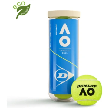 Tenisa bumbiņas Dunlop Australian Open 3 gab., ITF