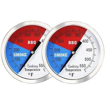 Solimeta 3 collu bārbekjū termometrs BBQ Smoker Gr