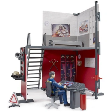 Bruder bworld Fire station with fireman (62702)
