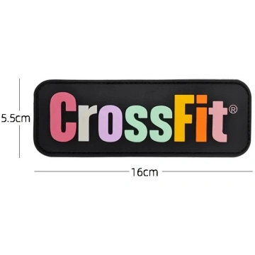 CrossFit Vārdu Zīmītes PVC Plāksteris Izšūta Aplik