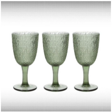 Vīna glāze Goblet DAVOR -zaļa ,250 ml.k/3.TG Togna