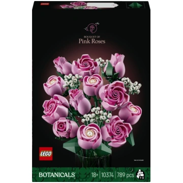 10374 LEGO® Botanicals Rozā rožu pušķis LEGO Botan