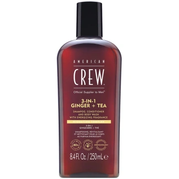 AMERICAN CREW 3-in-1 Ginger + Tea Shampoo 250ml