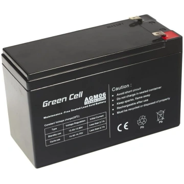 Green Cell AGM Battery 12V 9Ah ( GREEN AGM06 59027