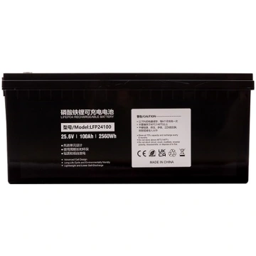 Battery Lithium Iron Phosphate LiFePO4 24V, 100Ah