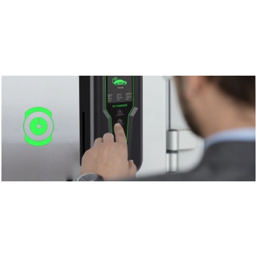 Qoltec 52465 Mobile charger for EV 2-in-1 Type2 wi