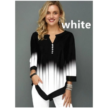 3D Positioning Printing Street Hipster V-neck Irre