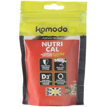 Komodo Nutri-Cal 150 g - vitamīni un kalcijs bruņu