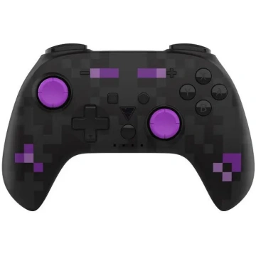 Gamepads DragonShock PopTop melns/violets Bluetoot