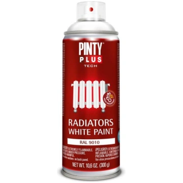 Balta radiatora krāsa 400ml RAL 9010 PintyPlus (15