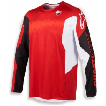 Men's DUCATI DESMO Long Sleeve MX Jersey, Cro