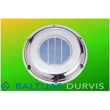 Siltumnīcu Ventilators uz saules baterijām