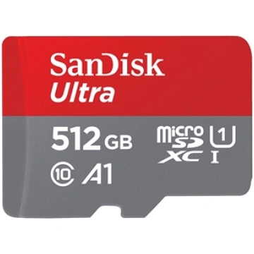Atmiņas karte SanDisk Ultra microSDXC 512GB + Adap