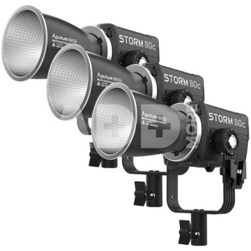 Aputure Storm 80c 3-Light kit
