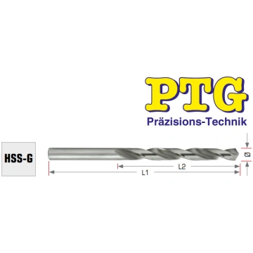 Urbis metālam PTG HSS - G, 7.0mm, 69/109mm 3338107