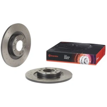 BREMBO 08C3091X tarcza ham. tył XTRA CITROËN C4 GR