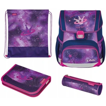 Skolas muguraine, 1. klase, violeta Herlitz