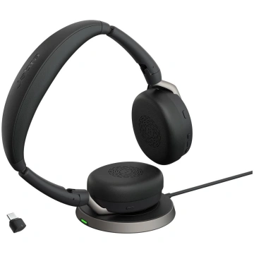 Evolve2 65 Flex Link380c UC Stereo WIreless Charge