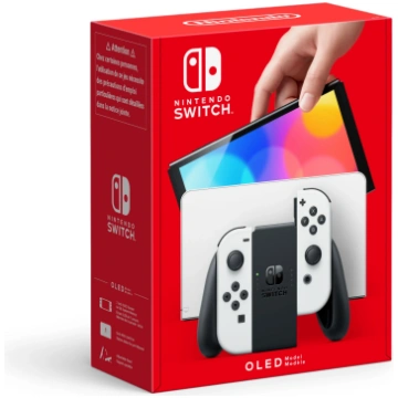 NINTENDO SWITCH CONSOLE OLED White Switch Oled