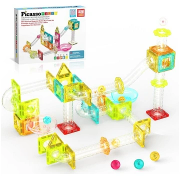 PICASSO TILES Magnētiskais konstruktors Marble Run