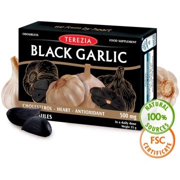 Terezia uztura bagātinātājs BLACK GARLIC (melnais