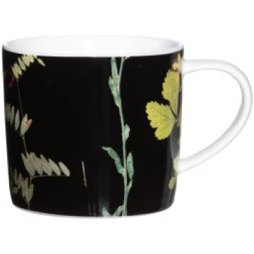 Krūze 300ml porcelāna melna Herbario Ivana Helsink