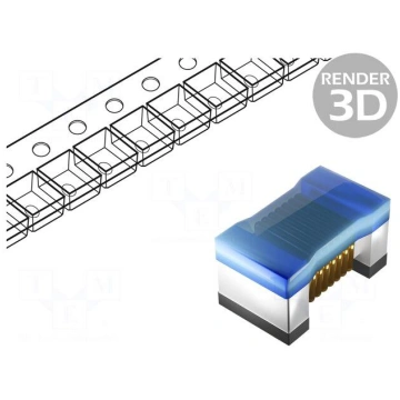 Inductor: wire | SMD | 1008 | 150nH | 580mA | R: 0