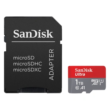 SanDisk Ultra microSDXC, + adapteris, 1 TB - Atmiņ