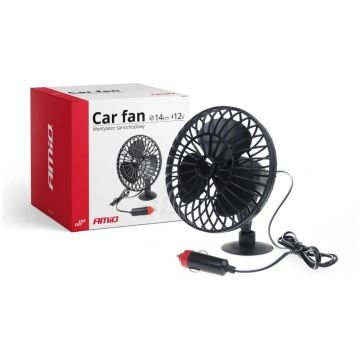 Auto ventilators ar piesūcekni miniFAN 12V Amio