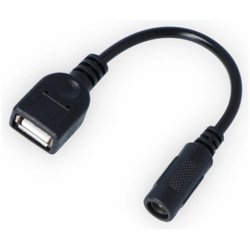 Adapter socket DC 5.5x2.1mm - USB A socket OEM AN-