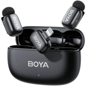 Boya wireless microphone mini 2-03 Lightning, matt