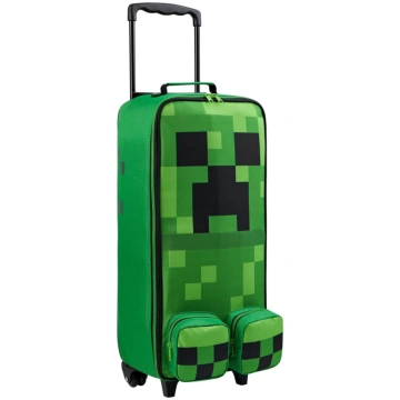 Minecraft bērnu koferis, ratiņi, rokas bagāža, ceļ