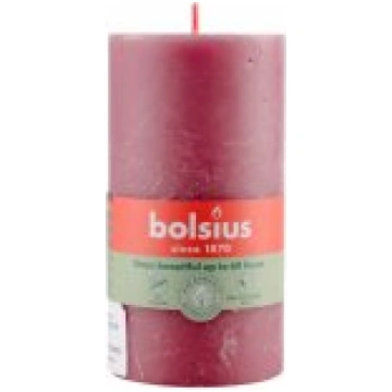 Bolsius Candle Ash rose Ø6.8x13cm Svece 11790339-B