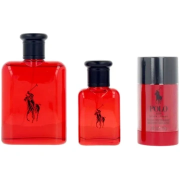 Smaržas vīriešiem POLO RED CASE 3 gab. Ralph Laure