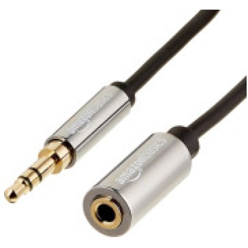 Amazon Basics 3,5 mm audio pagarinātāja kabelis, m