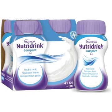 NUTRIDRINK Compact bez specifiskas garšas 125ml N4