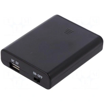 Holder | Leads: Socket USB | Size: AA,R6 | Batt.no