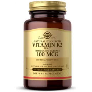 Vitamin K2 (MK-7) 100 mcg Solgar 50 vcaps