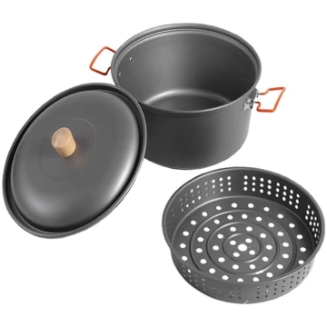 Kempinga katli virtuvei, kempinga trauki, liela ie