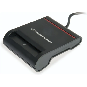 Conceptronic BIAN SCR01B viedkaršu lasītājs, melns