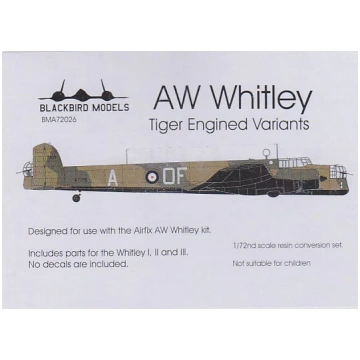 Armstrong Whitworth Whitley - Tiger Engine Convers
