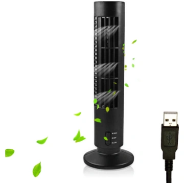 USB kolonnveida ventilators bez lāpstiņām 2,5W, me