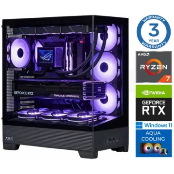 Dators INTOP AQUA Ryzen 7 9700X 16GB DDR5 1TB SSD 
