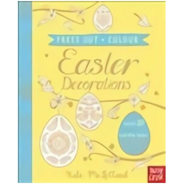 Press Out and Colour: Easter Eggs