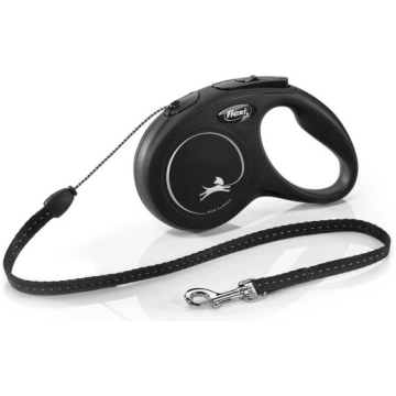 Flexi New CLASSIC 5 m Black Dog Retractable lead F