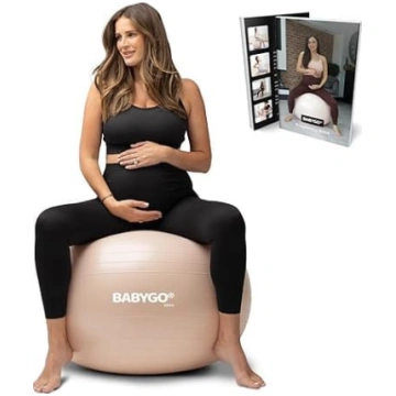 BABYGO dzemdību bumba – grūtniecības joga, darba u